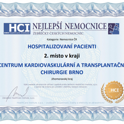 HCI hospitalizovaní 2019